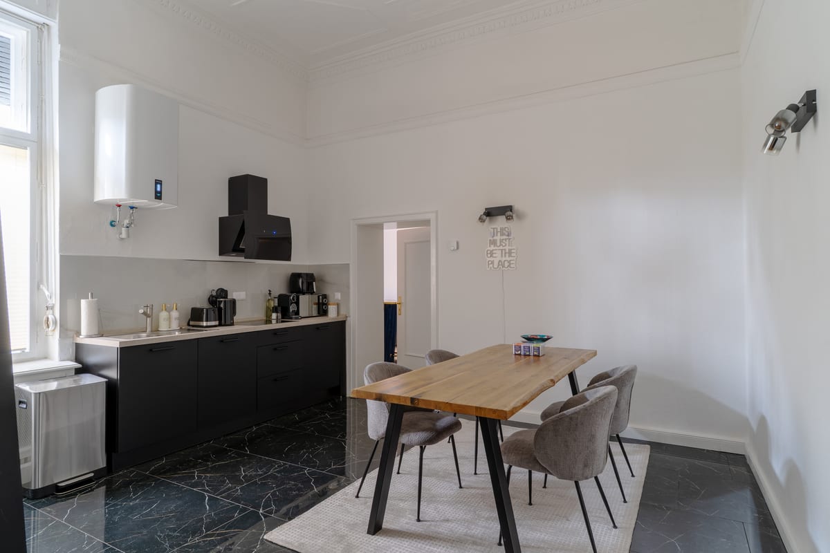 Küche, Apartment A