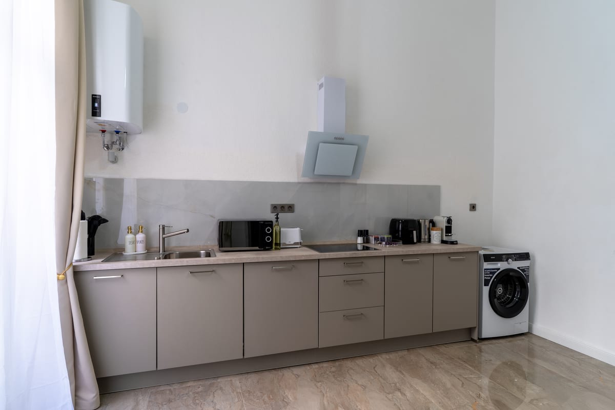 Küche, Apartment B