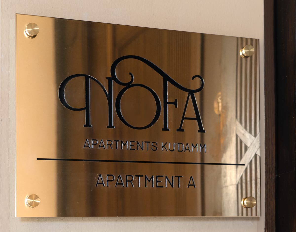 NOFA Apartments, heute im Premium-Segment vermietet.