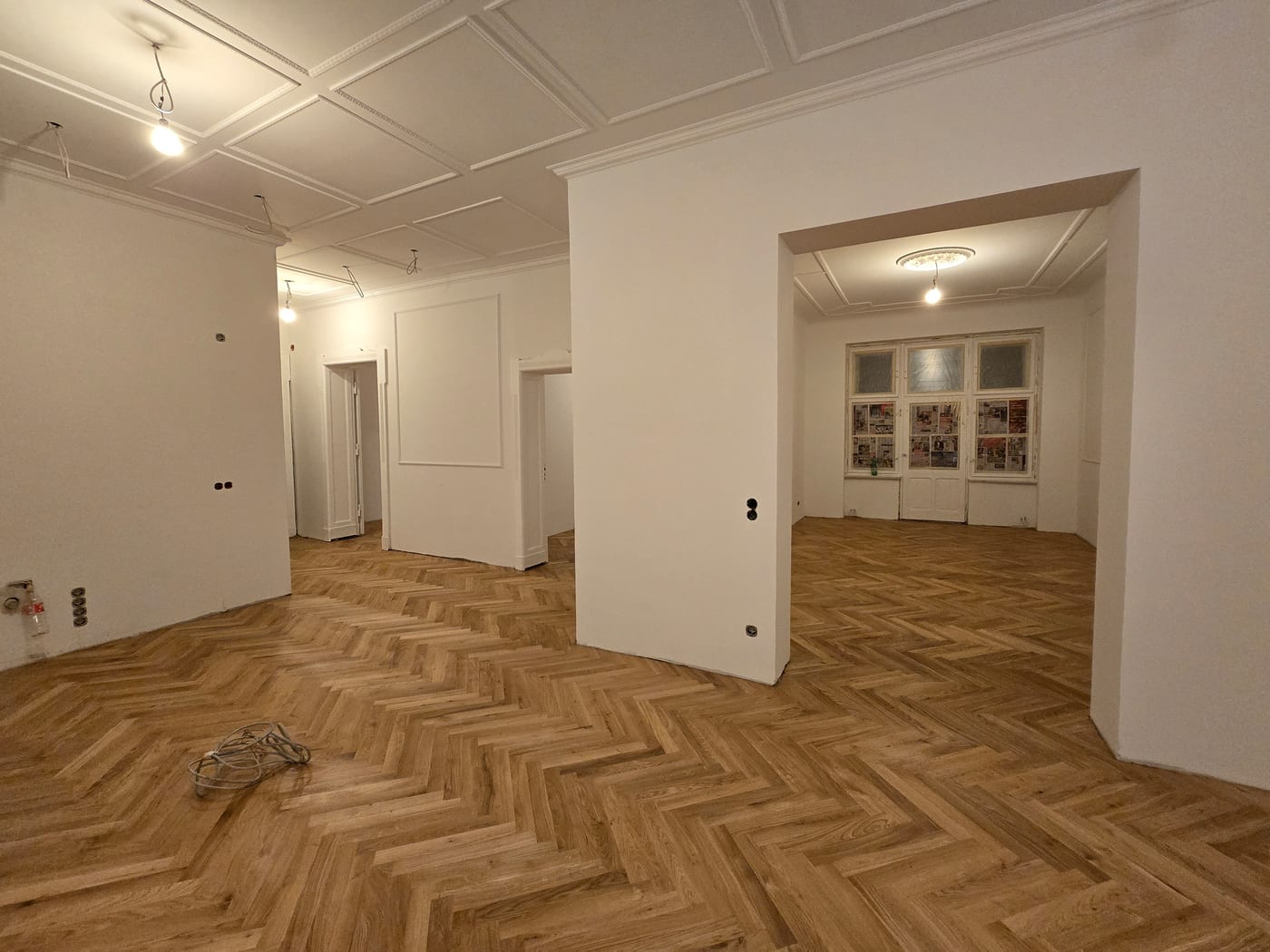 Wohnbereich nach der Sanierung
